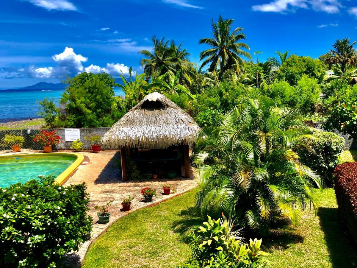 Superbe Bord De Mer, Acces Lagon Et Piscine Privee Paea エクステリア 写真