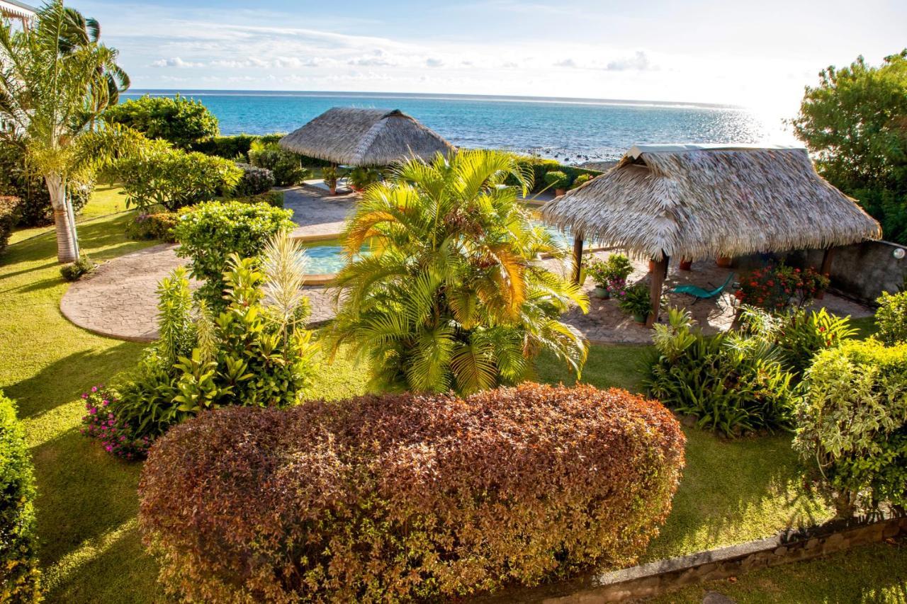 Superbe Bord De Mer, Acces Lagon Et Piscine Privee Paea エクステリア 写真
