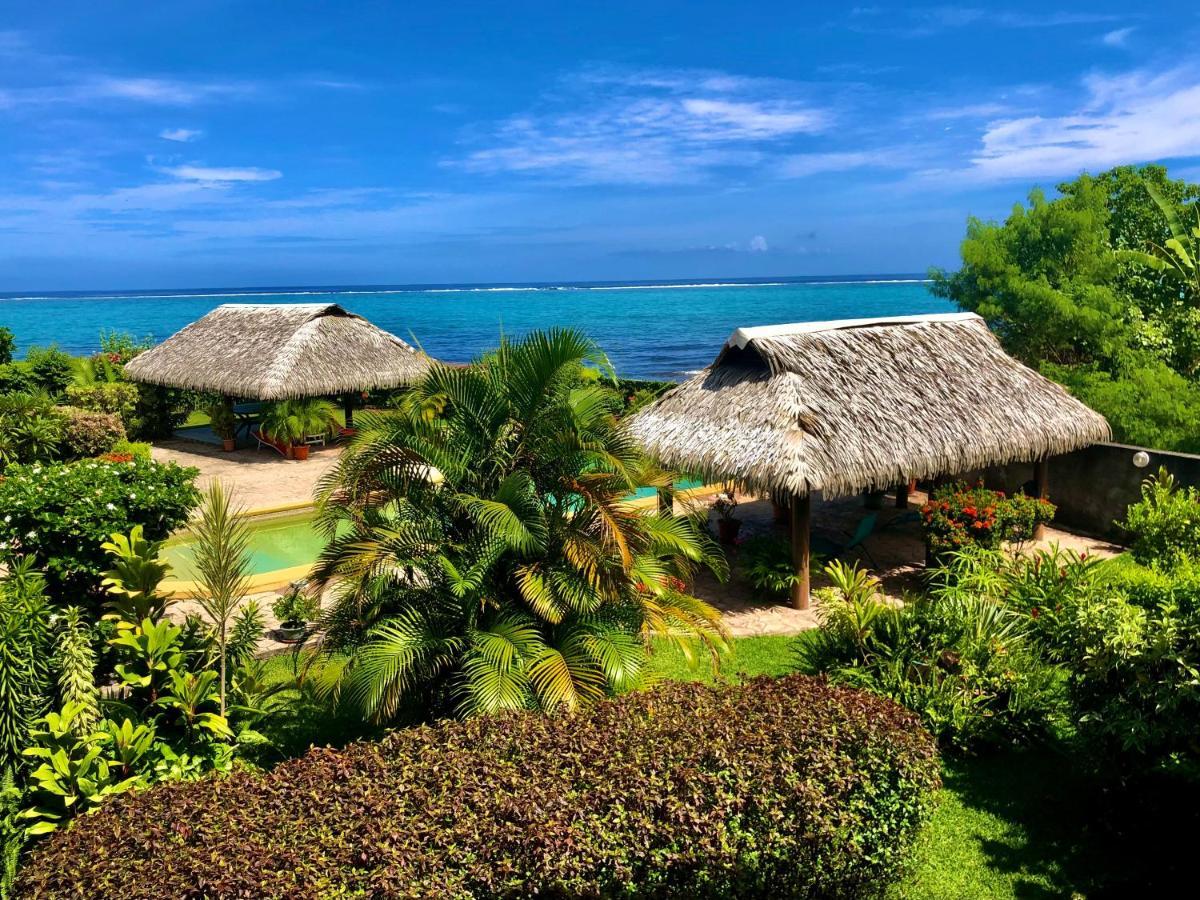 Superbe Bord De Mer, Acces Lagon Et Piscine Privee Paea エクステリア 写真