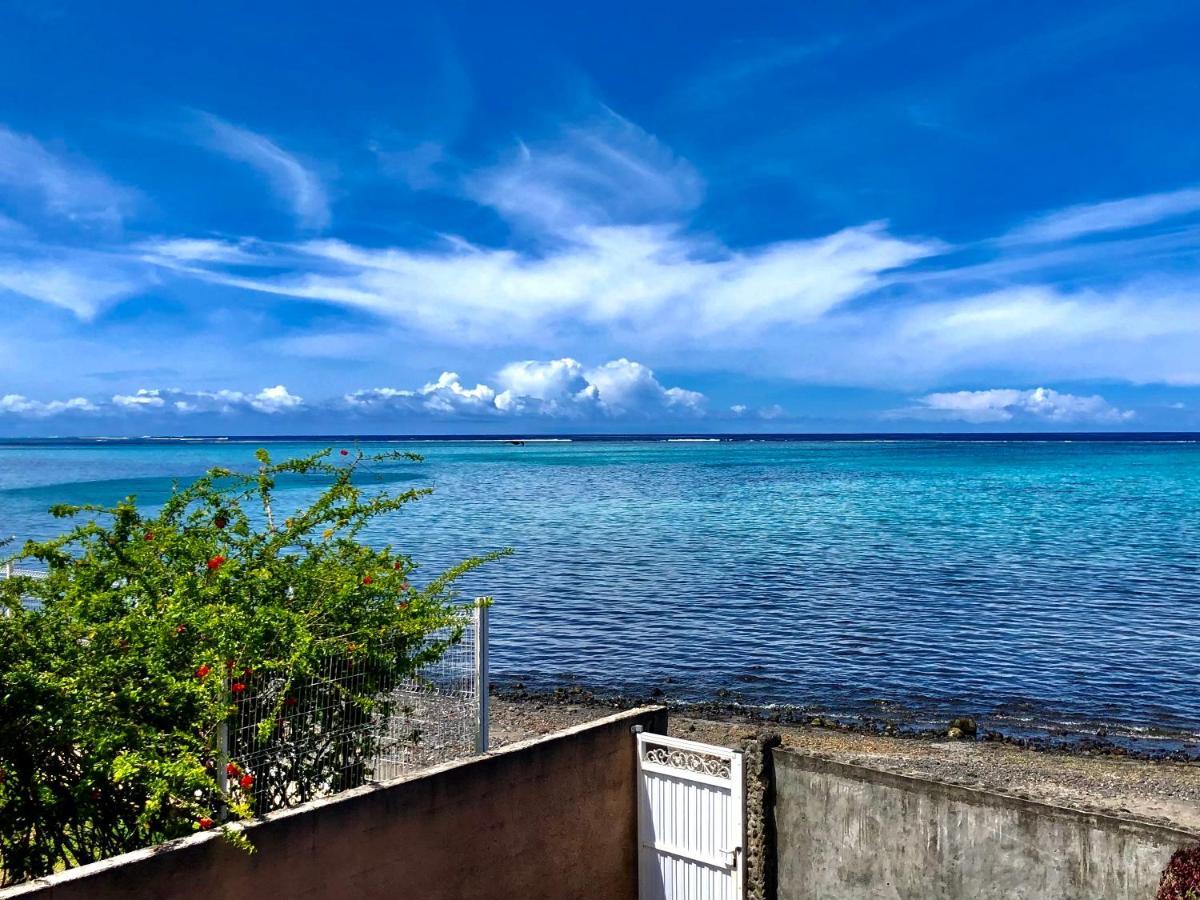 Superbe Bord De Mer, Acces Lagon Et Piscine Privee Paea エクステリア 写真